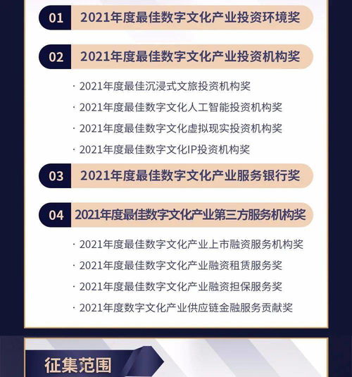 2021年文化金融創新獎數字文化產業評選啟動 聚焦數字文化創意內容應用服務新浪潮